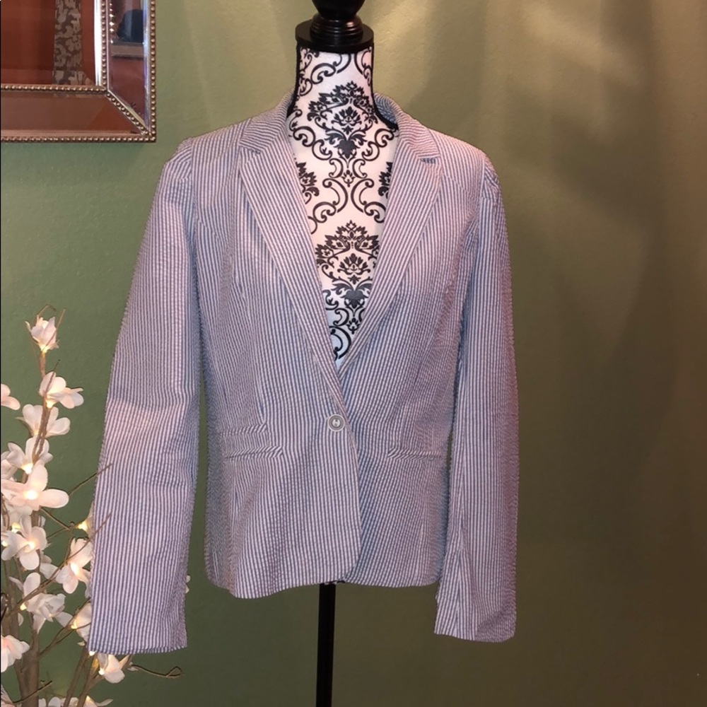 Stripped blazer